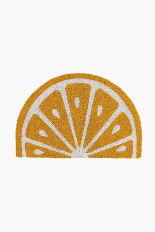 Coir Halfmoon Lemon, 40x60cm