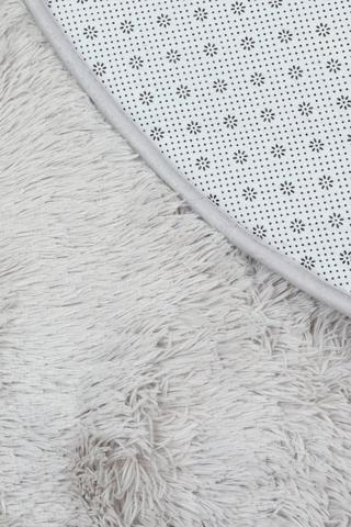 Faux Fur Round Shaggy Rug 120cm