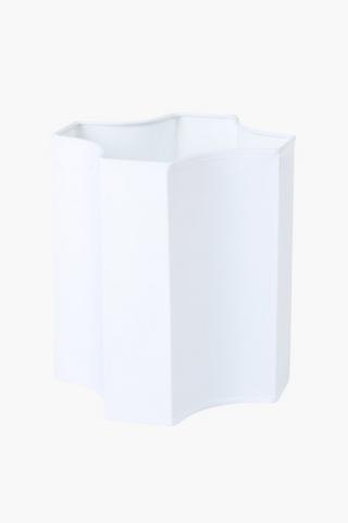 Cropped Drum Lamp Shade, 20x24cm