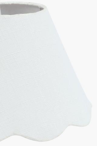 Scallop Lamp Shade, 16x35cm