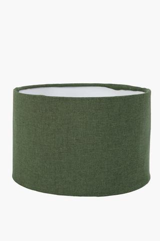 Woven Drum Lamp Shade, 34x40cm