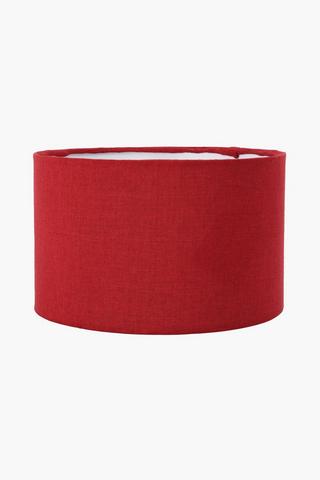 Woven Drum Lamp Shade, 34x40cm