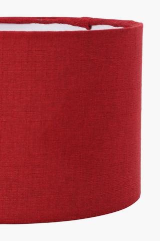 Woven Drum Lamp Shade, 34x40cm