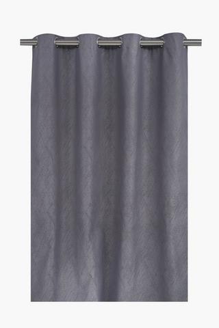 Eyelet Jacquard Blackout Curtain, 140x225cm