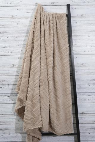 Sherpa Geometric Blanket, 180x200cm