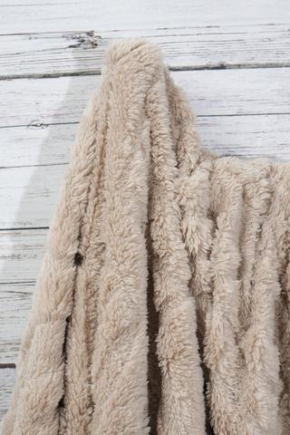 Sherpa Geometric Blanket, 180x200cm