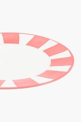 Squiggle Ceramic Dinner Plate