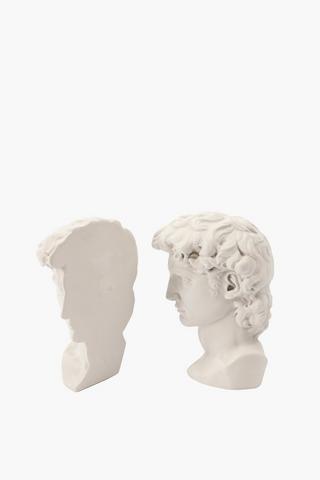 Neo Classic David Book Ends,