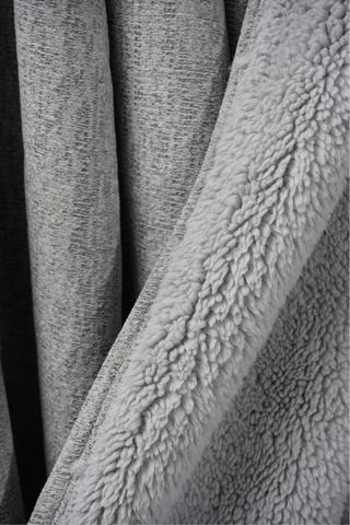 Chenille Jersey Sherpa Blanket, 180x200cm