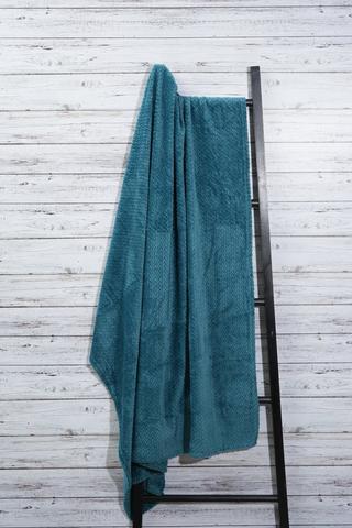 Super Plush Jacquard Herringbone Blanket, 125x150cm