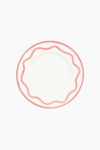 Squiggle Ceramic Side Plate