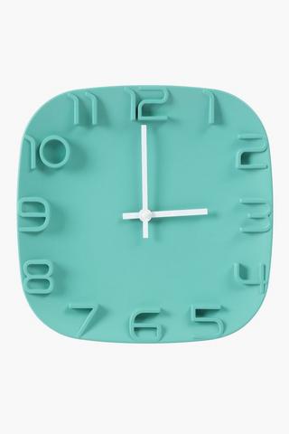 Urban Plastic Clock, 30cm