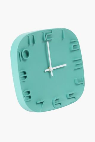 Urban Plastic Clock, 30cm