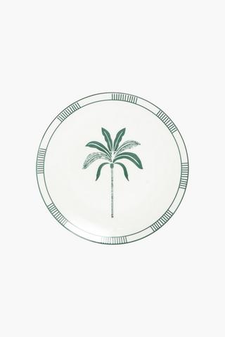 Palm Ceramic Side Plate