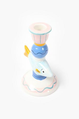 Sardine Dinner Candle Holder, 11x15cm