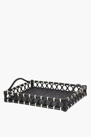 Java Rattan Decor Tray, 50x37.5cm
