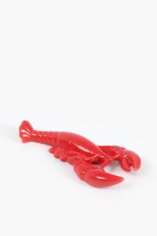 Ceramic Lobster Statue, 25x4cm