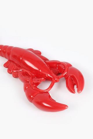 Ceramic Lobster Statue, 25x4cm