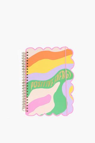 A5 Brights Scalloped Edge Notebook
