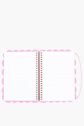 A5 Brights Scalloped Edge Notebook