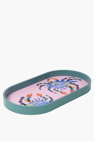 Carb Decor Plate, 37.5x20cm
