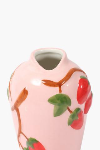 Strawberry Bud Vase, 5x13cm