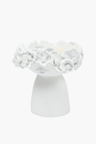 Flora Crown Waxfill Candle, 16x17cm