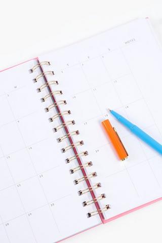 A5 Brights Floral Notebook With Pen Set