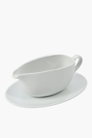 Porcelain Gravy Set, 380ml
