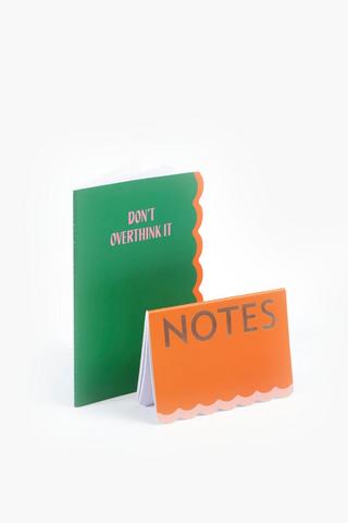 A5 Don't Overthink It Notebook