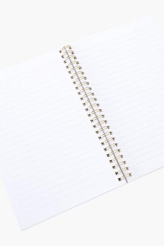 A5 Soft Spiral Flower Notebook