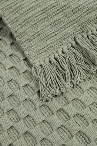 Cotton Waffle Weave Bath Mat, 50x80cm