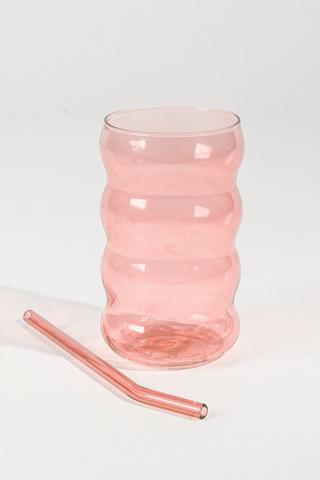 Round Loop Sippy Glass