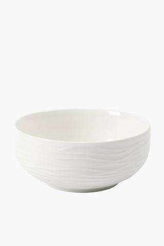 Wave Fine Bone Bowl