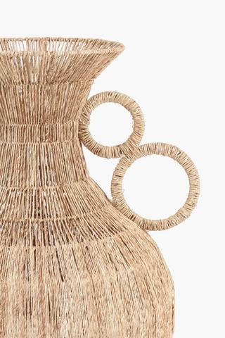 Rattan Java Loop Vase, 54cm