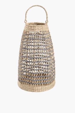 Seagrass Coastal Lantern, 56cm