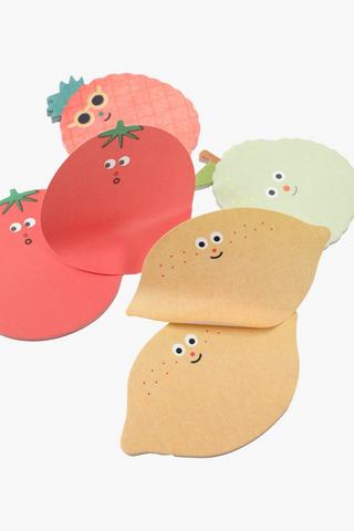 4 Pack Post It Fruits