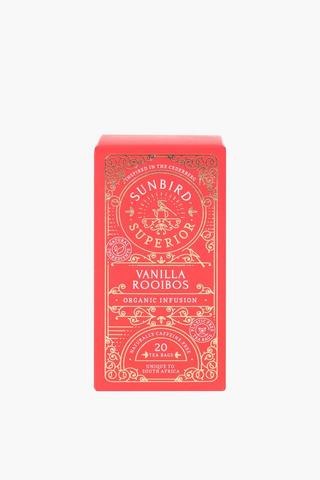 Sunbird Vanilla Rooibos Teabags