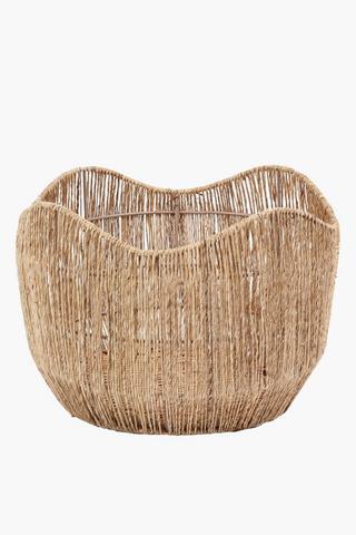 Wavy Weave Planter, 32cm