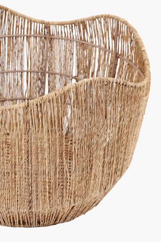 Wavy Weave Planter, 32cm