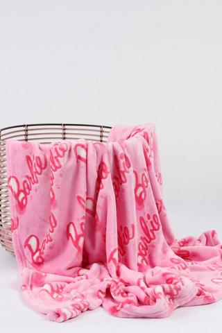 Barbie Flannel Blanket, 125x150cm