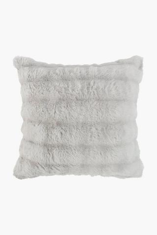 Faux Fur Bubble Scatter Cushion, 50x50cm