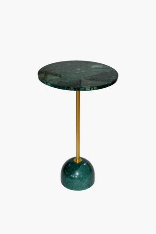 Emerald Marble Side Table