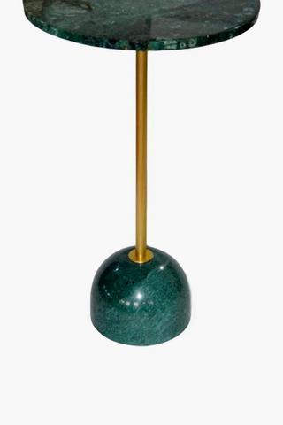 Emerald Marble Side Table