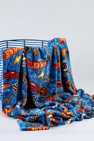 Hotwheels Blanket, 125x150cm