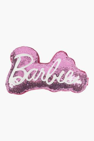 Barbie Shaped Sequins Cushion