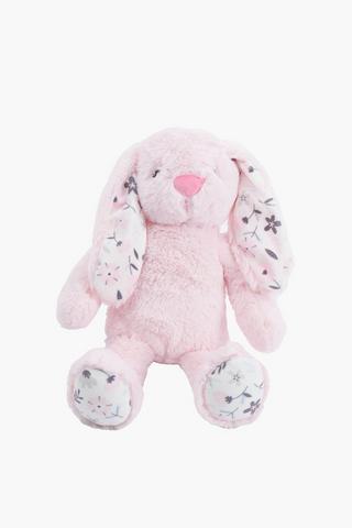 Pink Floral Bunny