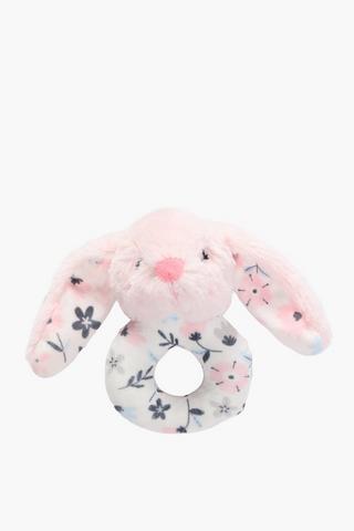 Floral Rattle Bunny
