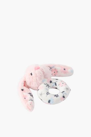 Floral Rattle Bunny