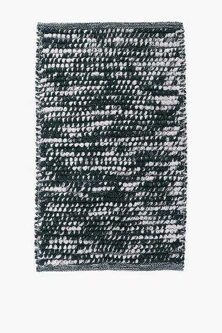 Cotton Milange Twist Loop Bath Mat, 50x80cm